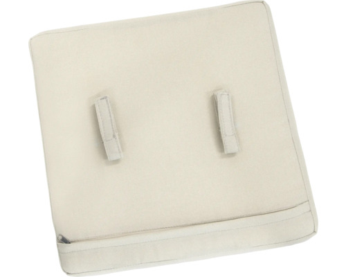 Coussin de siège carré avec deux sangles de fixation