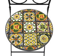 Beistelltisch mit Fliesenmuster