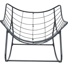 Chaise en fil de fer avec cadre tubulaire