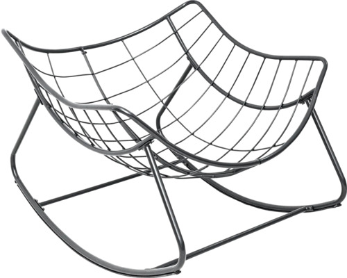 Fauteuil à bascule en métal