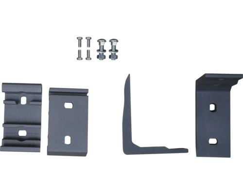 Matériel de fixation et équerres pour le montage