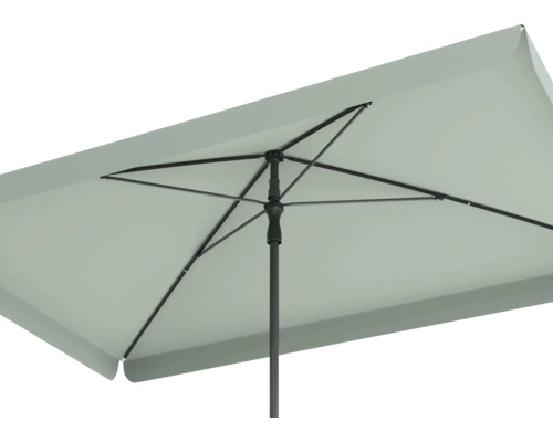 Rechteckiger Sonnenschirm mit Gestell