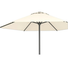 Parasol carré avec mât