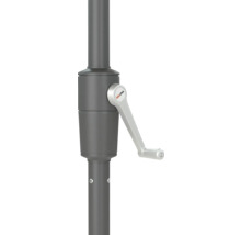 Mât de parasol Soluna avec mécanisme à manivelle