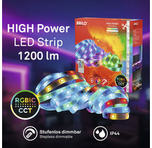 Brilo High Power LED-Streifen mit 1200 Lumen und Fernbedienung