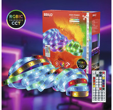 Brilo LED-Streifen mit RGBIC-CCT-Technologie, inklusive Fernbedienung und Verpackung