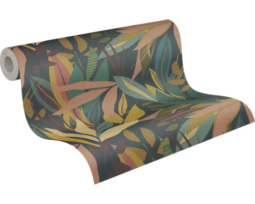 Rouleau de papier peint à motifs floraux