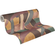 Rouleau de papier peint intissé avec motif abstrait