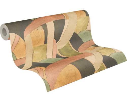 Rouleau de papier peint avec motif abstrait