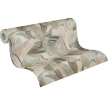 Rouleau de papier peint avec motif de feuilles