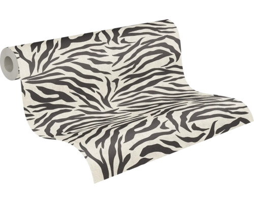 Tapetenrolle mit Zebra Muster
