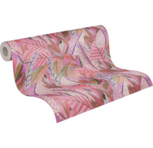 Rouleau de papier peint à motif floral