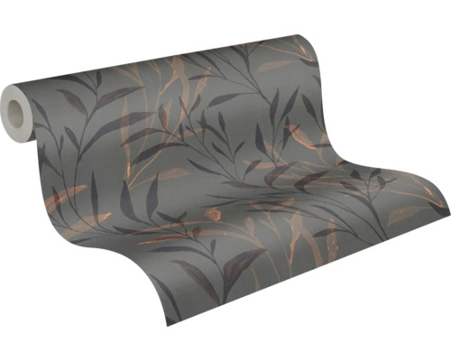 Tapetenrolle mit Blattmuster