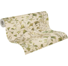 Rouleau de papier peint avec motif de plantes