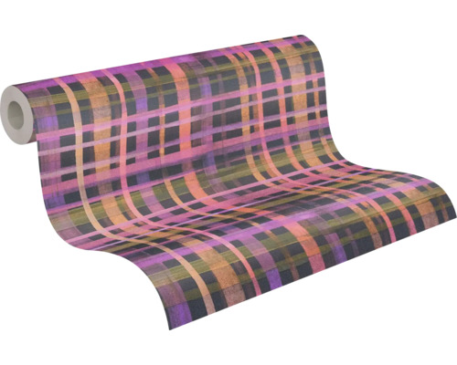 Rouleau de papier peint à carreaux