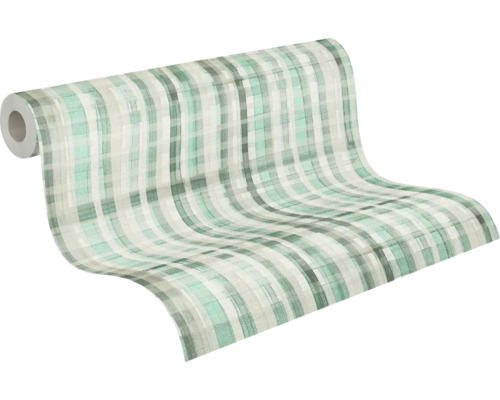 Tapetenrolle mit Karomuster