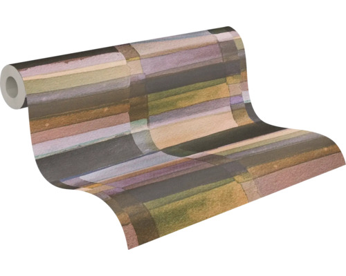 Tapetenrolle mit geometrischem Muster für die Wandgestaltung