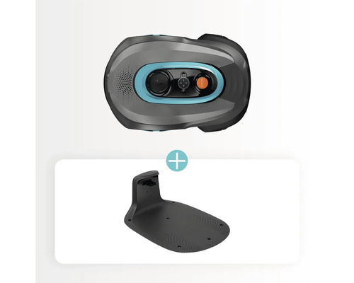 Rasenroboter mit Ladestation