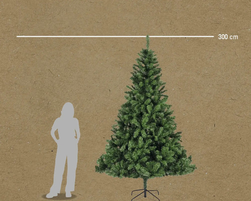 Künstlicher Weihnachtsbaum, circa 300 cm hoch