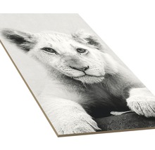 Panneau décoratif avec motif de lion