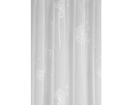 Gardine mit Löwenzahn-Motiv