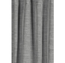 Rideau gris avec tissu textile