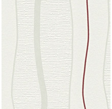 Papier peint avec motif à rayures et structure légère