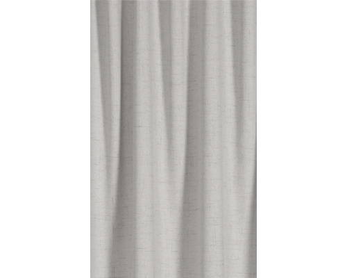 Rideau textile avec plis et texture