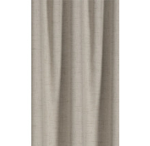 Gardine aus Stoff mit Falten