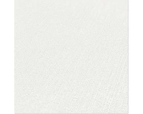 Weisse Papierstrukturtapete im Detail