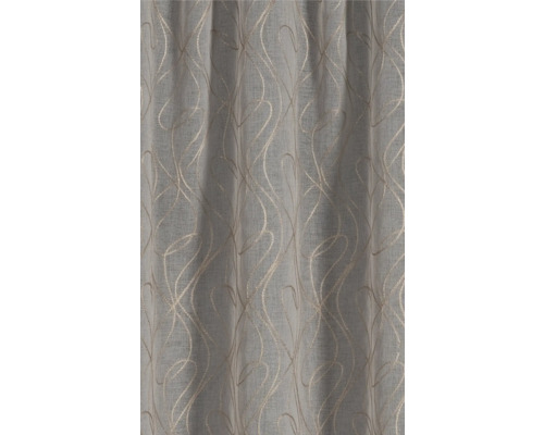 Rideau avec motif brodé