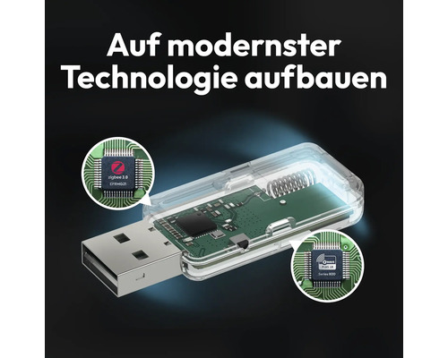 USB-Stick mit Zigbee 3.0 und Z-Wave Plus LR Technologie