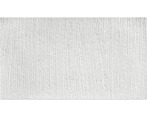 Gros plan d'un papier peint blanc avec motif de rainures verticales