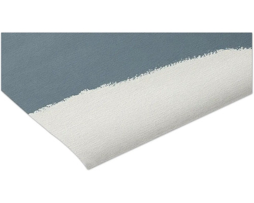 Motif de papier peint à texture lisse en bleu et blanc