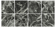 Huit carreaux de céramique aspect marbre