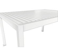 Gartentisch mit Lattenrost-Tischplatte