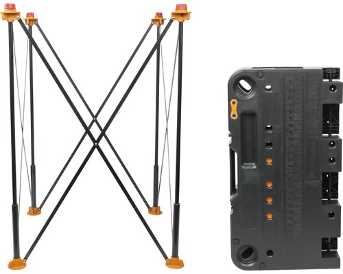 Werkbankfuss und Werkbankplatte