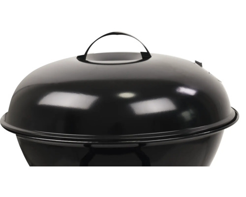 Grill mit Deckel und Griff
