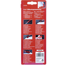 Outil à joint de silicone 5 en 1