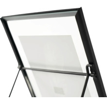 Cadre photo noir avec verre