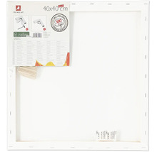 Châssis entoilé de dimensions 40 x 40 centimètres