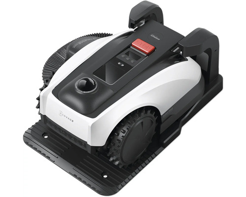 Aufsicht eines Mähroboters