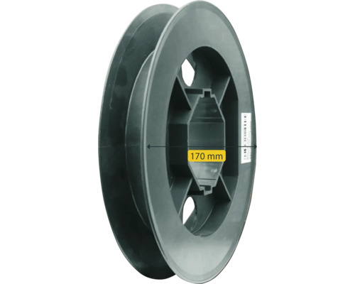 Bobine de câble en plastique de 170 millimètres de diamètre