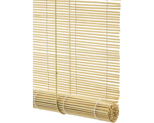 Store en bambou enroulé