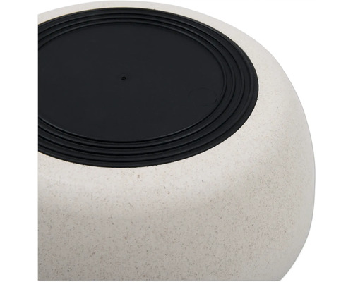 Unterseite eines Pflanzgefäßes