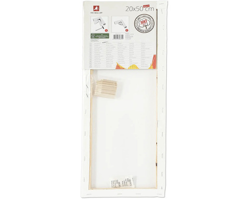 Leinwand auf Keilrahmen mit den Maßen 20x50 cm