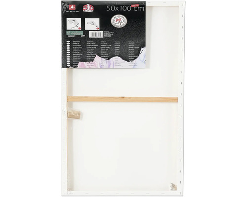 Châssis entoilé aux dimensions 50 x 100 cm