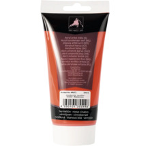 Tube de peinture acrylique pour artiste vermillon