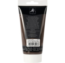 Tube de peinture acrylique artiste ombre brûlée