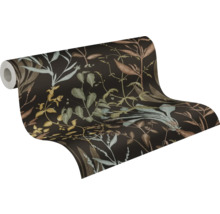 Rouleau de papier peint avec motif végétal